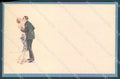 Artist Signed Bompard Lady Romantic Couple serie 535-2 postcard HR3494 – fronte