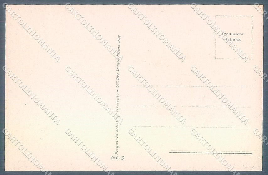 Artist Signed Bompard Glamour Fashion Lady Hat serie 914-5 postcard HR3539 – retro