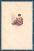 Artist Signed Bompard Glamour Fashion Lady Book SPOTS serie 512-1 pc HR3547 – fronte