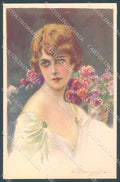 Artist Signed Bompard Glamour Fashion Lady Jewel Jade serie 967-4 pc HR3556 – fronte