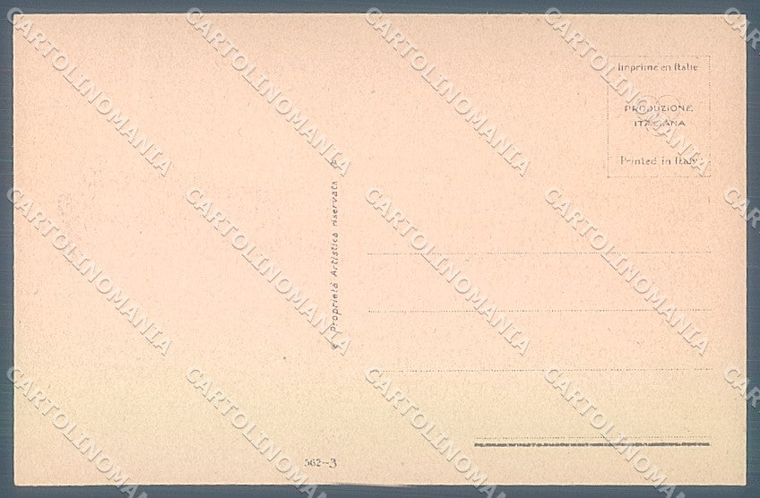 Artist Signed Bompard Lady Romantic Couple Kissing serie 562-3 postcard HR3567 – retro