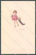 Artist Signed Bompard Child Christmas Toys serie 589M-4 postcard HR3576 – fronte