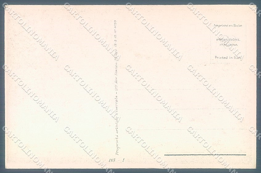 Artist Signed Bompard Glamour Fashion Lady Hairstyle 115-1 postcard HR3589 – retro