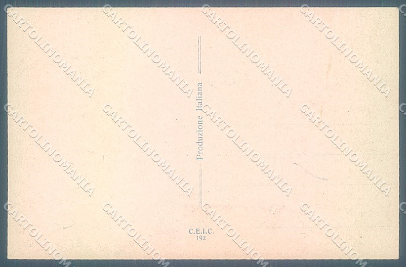 Artist Signed Busi Child Baby German Shepherd Dog serie 192  postcard HR3622 – retro