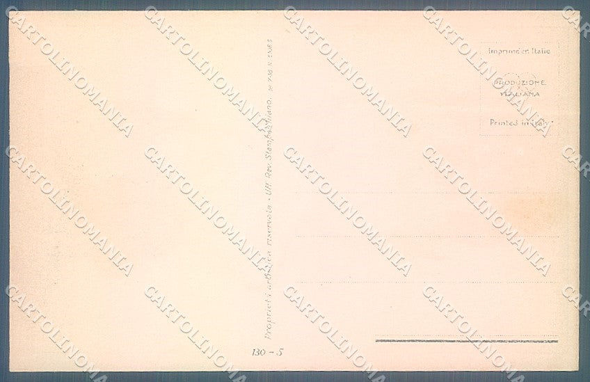 Artist Signed Busi Glamour Fashion Lady Hat serie 130-5 postcard HR3637 – retro