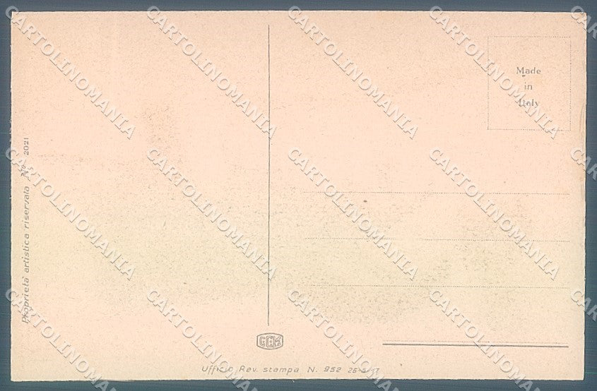 Artist Signed Rappini Glamour Fashion Lady serie 2021  postcard HR3654 – retro
