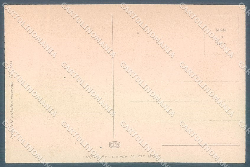 Artist Signed Rappini Glamour Fashion Lady serie 2021 postcard HR3656 – retro