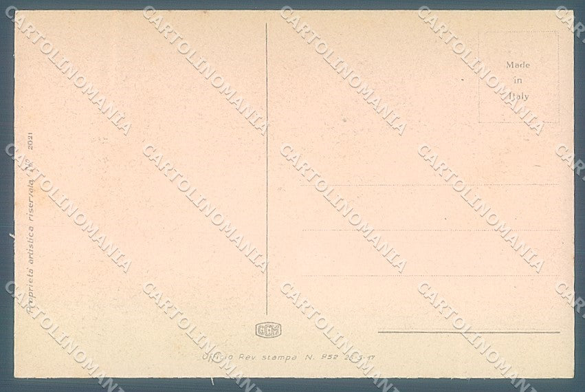 Artist Signed Rappini Glamour Fashion Lady serie 2021 postcard HR3658 – retro