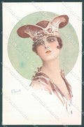 Artist Signed Pickuik Glamour Fashion Lady serie 4094 postcard HR3688 – fronte