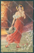 Artist Signed Pickuik Risque Lady serie 4094 postcard HR3693 – fronte