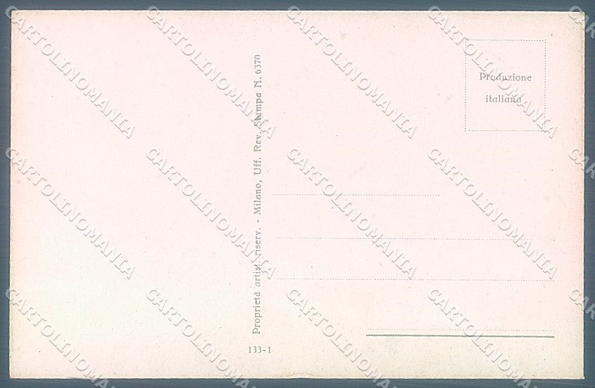 Artist Signed Santino Glamour Fashion Lady Horse serie 133-1 postcard HR3699 – retro