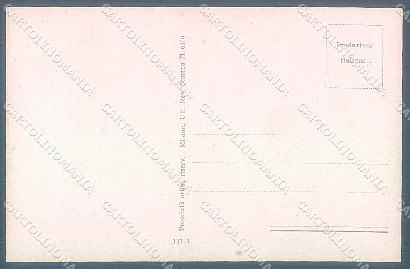 Artist Signed Santino Glamour Fashion Lady Horse serie 133-3 postcard HR3701 – retro