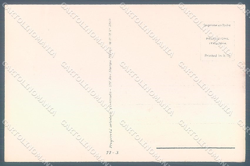 Artist Signed Malugani Glamour Fashion Lady Jewelserie 77-3 postcard HR3707 – retro