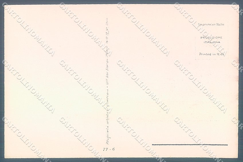 Artist Signed Malugani Glamour Fashion Lady Jewelserie 77-6 postcard HR3710 – retro