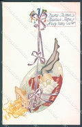 Artist Signed Bruno Lady Propaganda WW1 Flags Allies Easter serie 107 pc HR3727 – fronte
