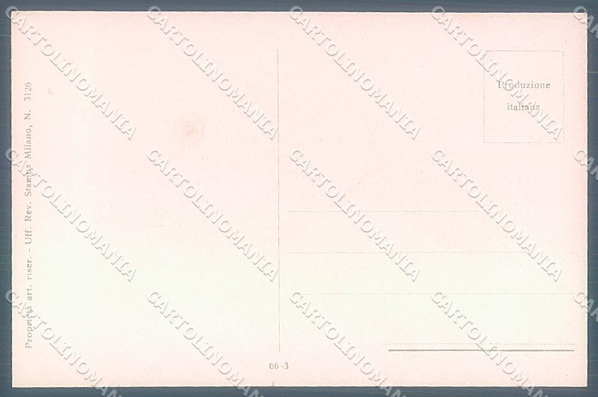 Artist Signed Law Ludson Glamour Fashion Lady Hat serie 66-3 postcard HR3754 – retro