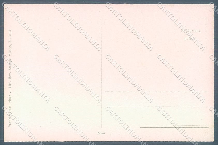 Artist Signed Law Ludson Glamour Fashion Lady serie 66-4 postcard HR3755 – retro