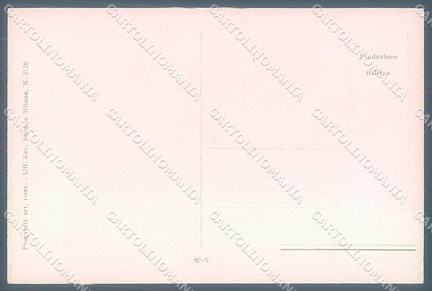 Artist Signed Law Ludson Glamour Fashion Lady Book serie 66-5 postcard HR3756 – retro