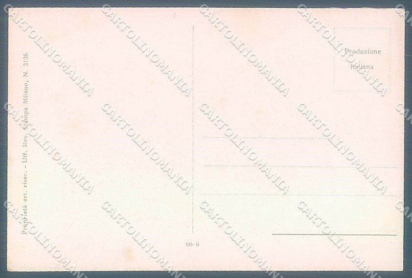 Artist Signed Law Ludson Glamour Fashion Lady serie 66-6 postcard HR3757 – retro