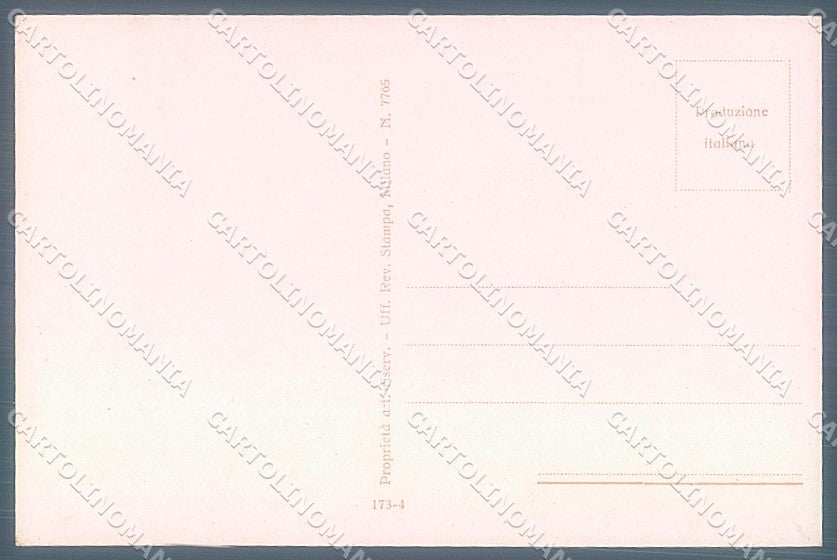 Artist Signed Simeone Lady Daisy Ivy serie 173-4 postcard HR3802 – retro