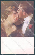Artist Signed Simeone Lady Romantic Couple Emerald Jewel serie 174-4 pc HR3818 – fronte
