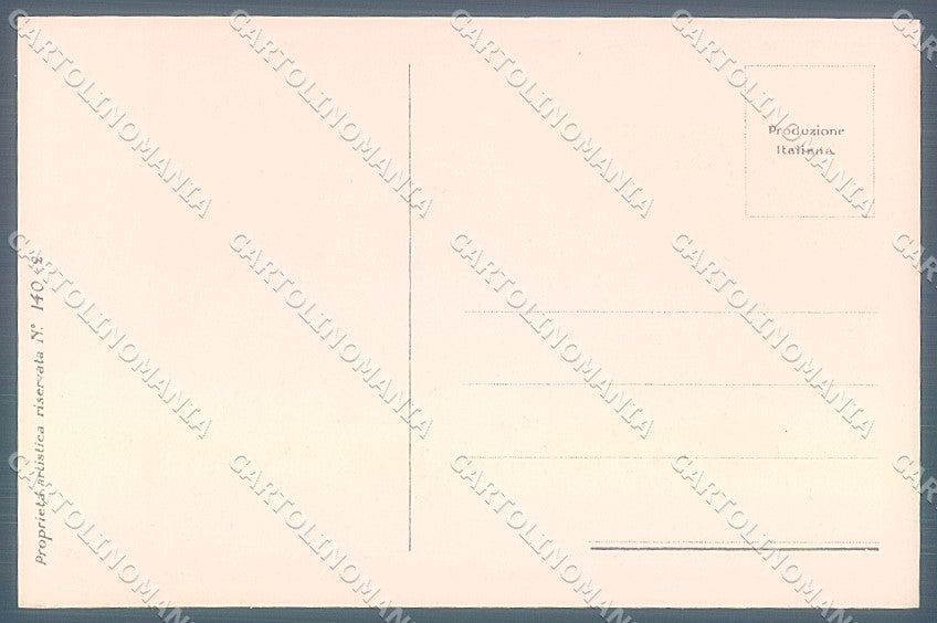 Artist Signed Malerba Glamour Fashion Lady serie 140-2 postcard HR3822 – retro