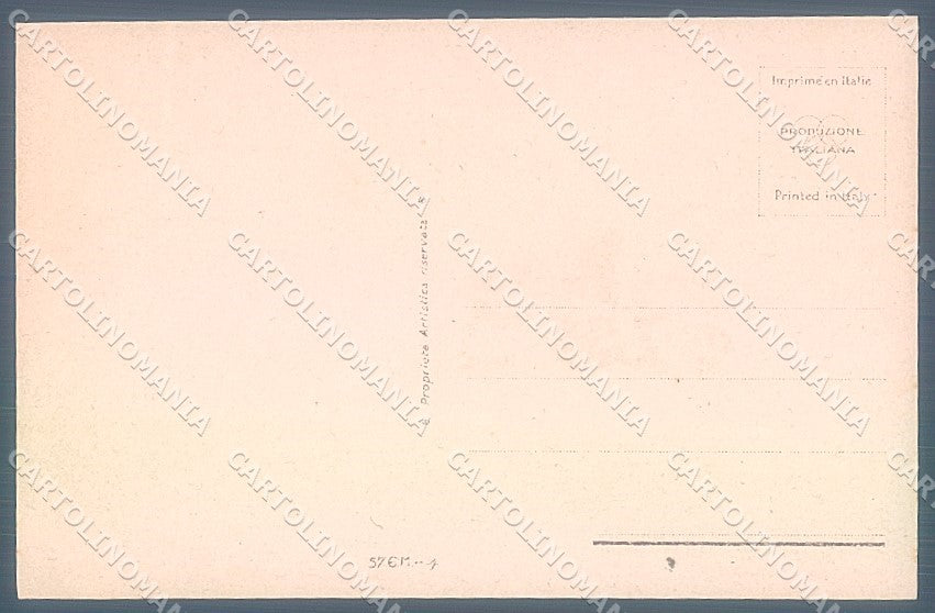 Artist Signed Cenni Child Boy Drawing serie 576M-4 postcard HR3830 – retro