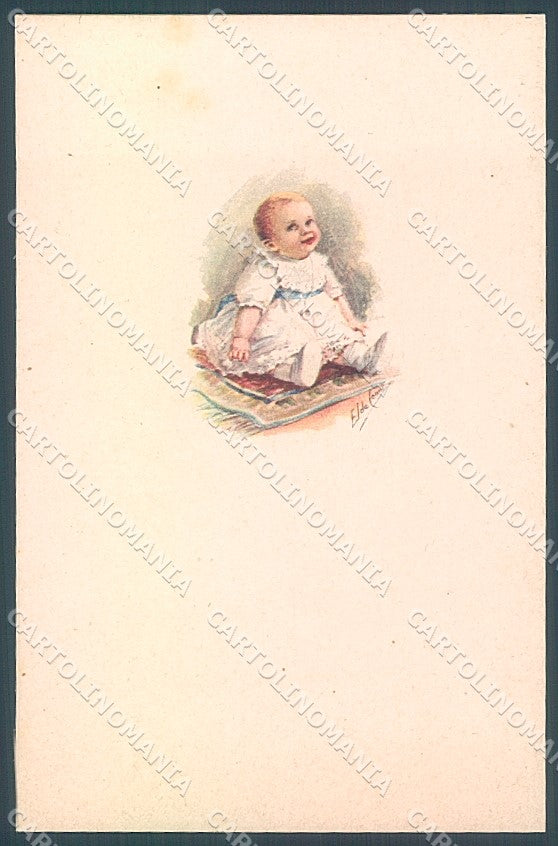 Artist Signed Cenni Child Baby serie 585M-1 postcard HR3831 – fronte