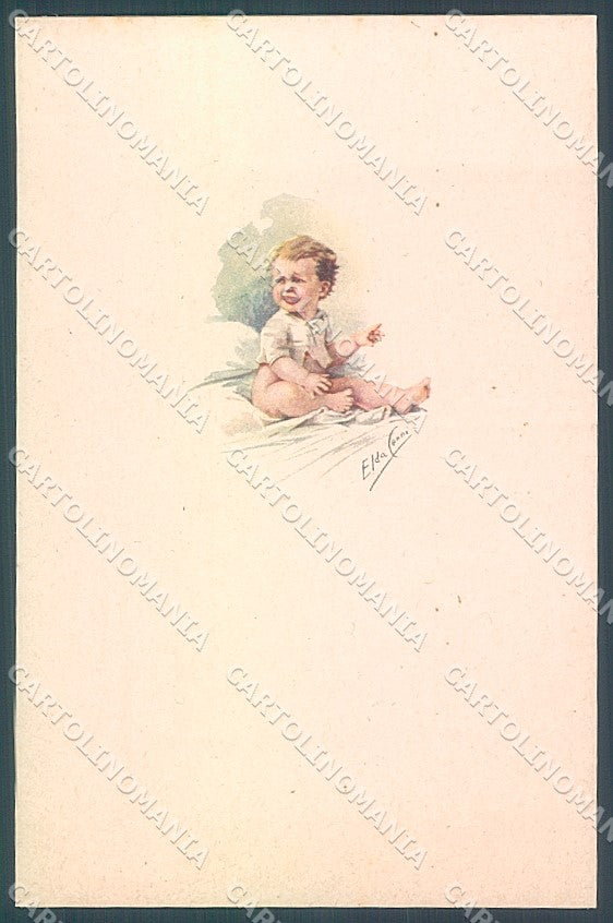 Artist Signed Cenni Child Baby serie 585M-2 postcard HR3832 – fronte
