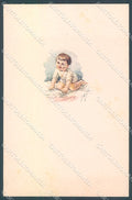 Artist Signed Cenni Child Baby serie 585M-3 postcard HR3833 – fronte