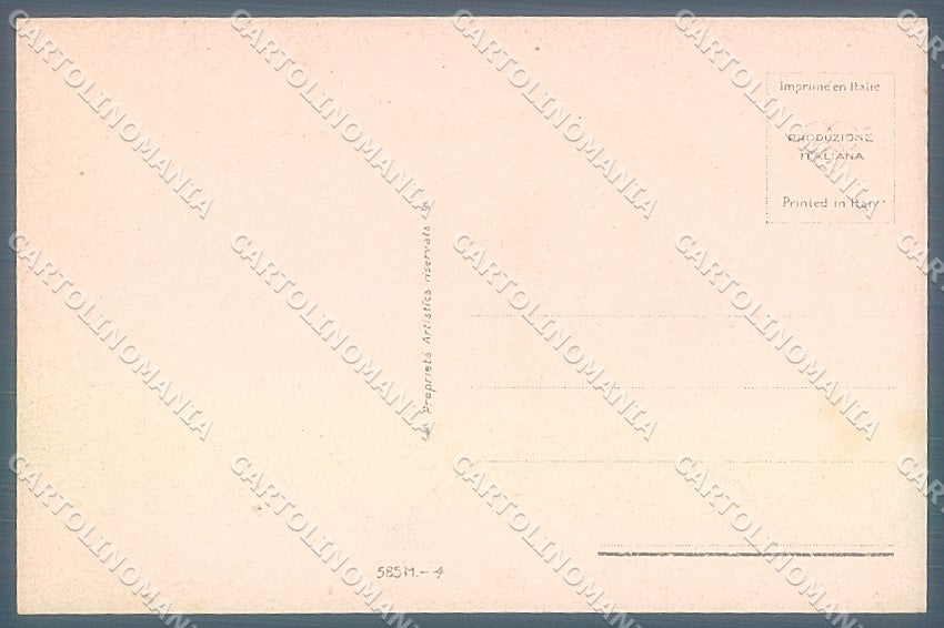 Artist Signed Cenni Child Baby serie 585M-4 postcard HR3834 – retro