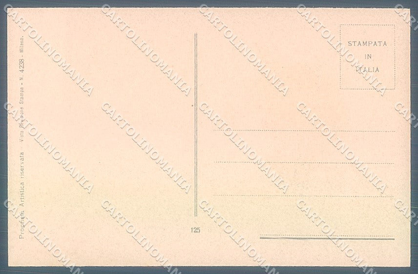 Artist Signed Melazzo Glamour Fashion Lady Fan serie 125 postcard HR3845 – retro