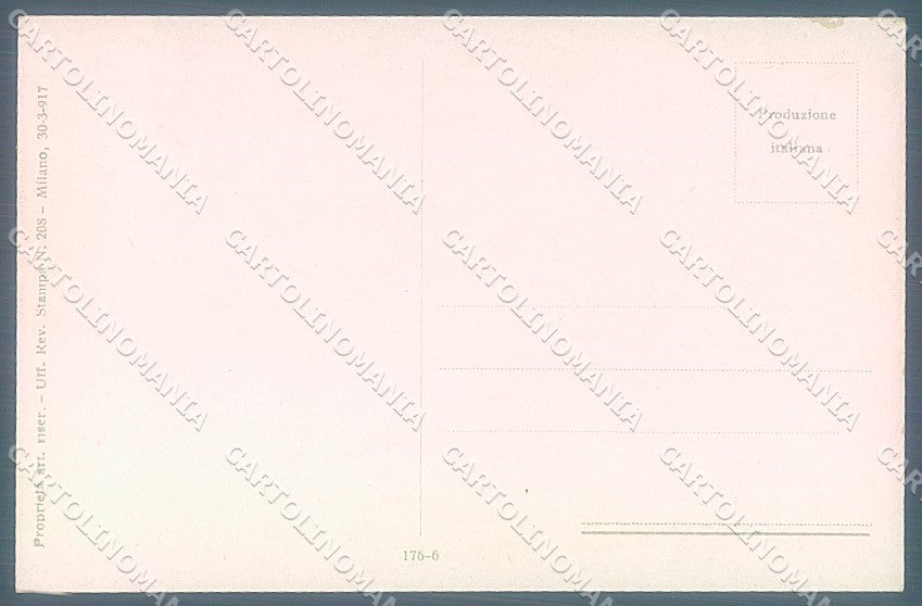 Artist Signed Vecchi Lady Pearls Jewel serie 176-6 postcard HR3882 – retro