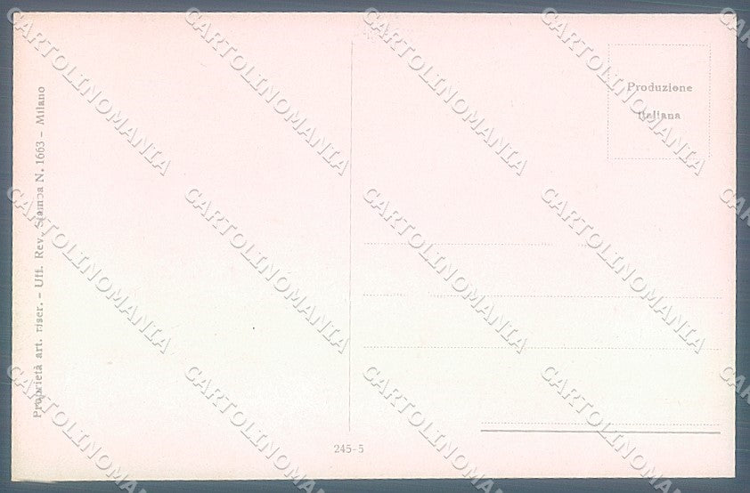 Artist Signed Vecchi Lady and Child Baby serie 245-5 postcard HR3887 – retro