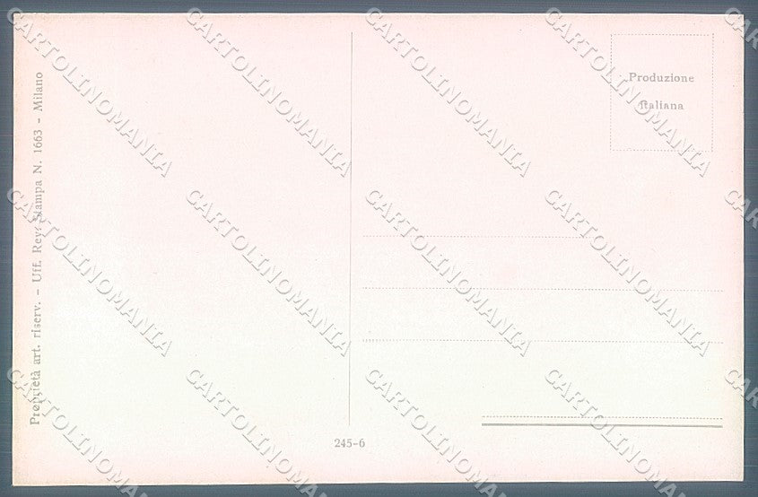 Artist Signed Vecchi Lady and Child Baby serie 245-6 postcard HR3888 – retro