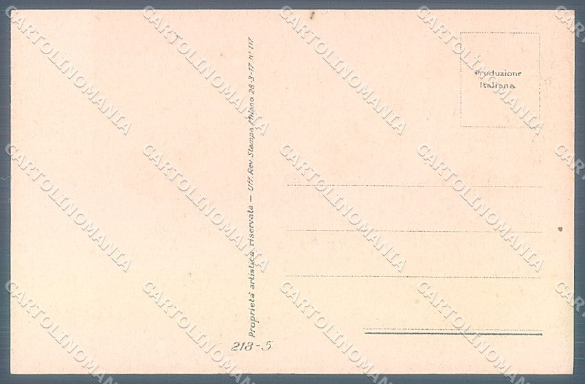 Artist Signed Simonetti Glamour Fashion Lady serie 218-5 postcard HR3893 – retro