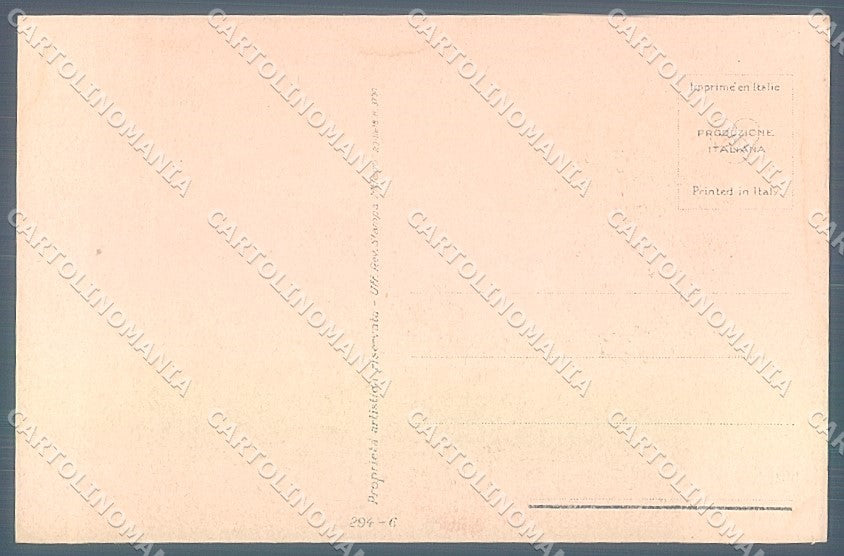 Artist Signed Simonetti Fashion Lady Carnation TRACES DAMP serie 294-6 pc HR3900 – retro