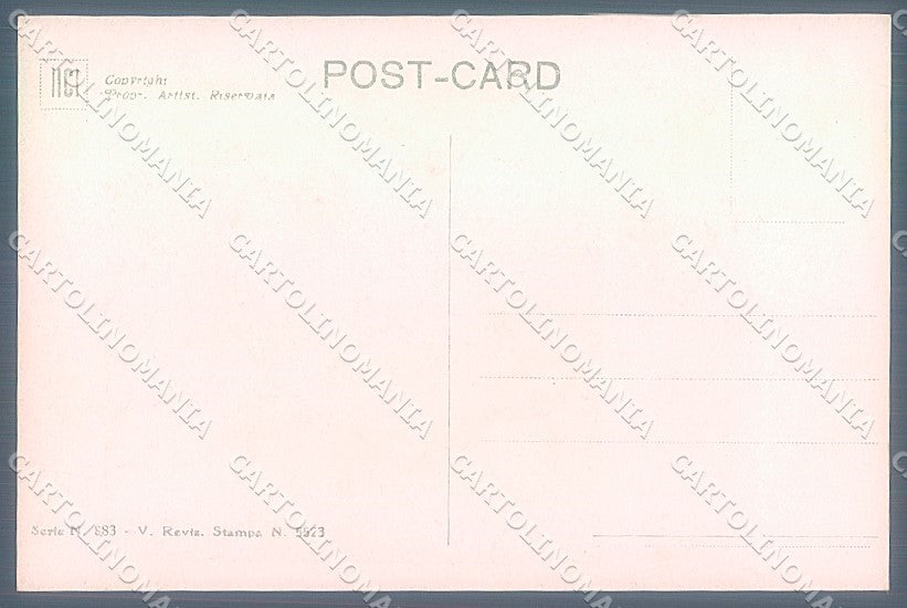 Artist Signed Monestier Lady Hairstyle Ivy serie 883  postcard HR3956 – retro