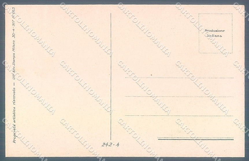 Artist Signed Metlicovitz Glamour Fashion Lady serie 242-4 postcard HR3978 – retro