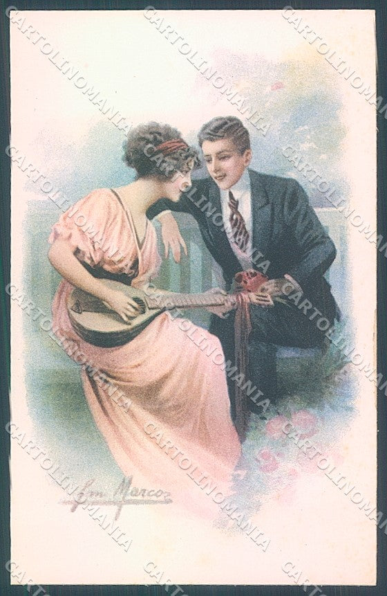 Artist Signed San Marco Lady Musical Instruments Mandolin serie 2056 pc HR4003 – fronte