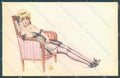 Artist Signed Milliere Risque Lady Toy serie 2084-6 postcard HR4034 – fronte