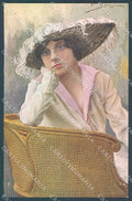 Artist Signed Spotti Lady Actress Maria Melato serie 115 postcard HR4042 – fronte
