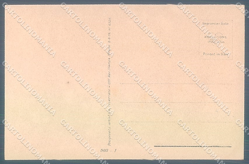 Artist Signed Miliotti Glamour Fashion Lady Hat serie 983-1 postcard HR4047 – retro