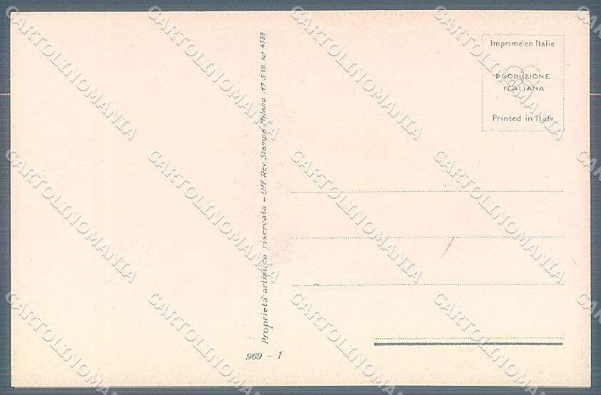 Artist Signed Miliotti Glamour Fashion Lady Hat serie 969-1 postcard HR4053 – retro