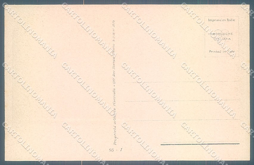 Artist Signed Zandrino Glamour Fashion Lady Umbrella serie 95-1 postcard HR4059 – retro