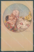 Artist Signed Zandrino Lady Carnival Harlequin Colombine serie 93-1 pc HR4065 – fronte