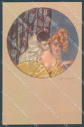 Artist Signed Zandrino Lady Carnival Pierrot Colombine serie 93-3 pc HR4067 – fronte