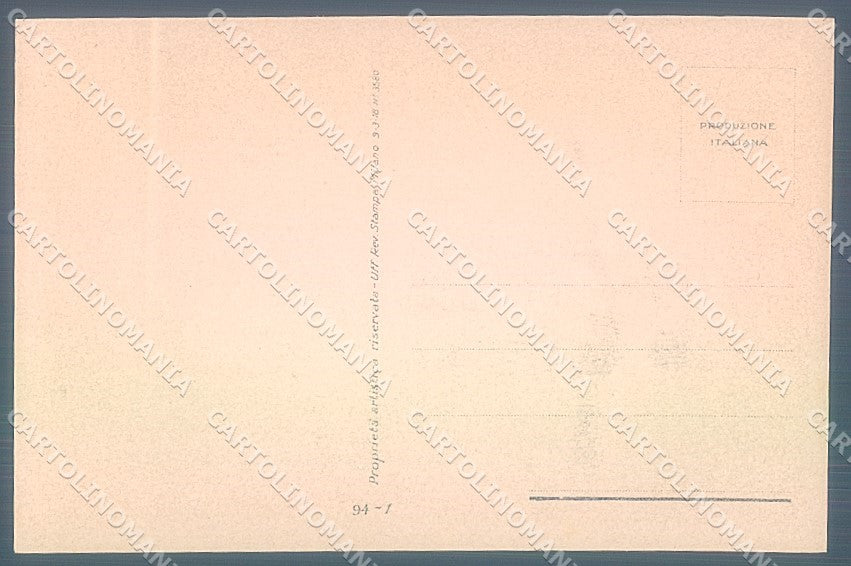 Artist Signed Zandrino Glamour Fashion Lady Hat serie 94-1 postcard HR4071 – retro