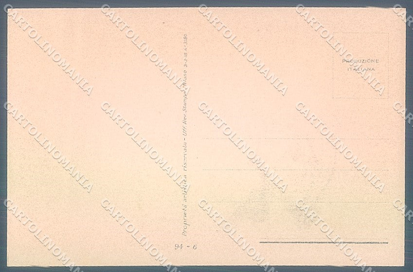 Artist Signed Zandrino Glamour Fashion Lady Hat serie 94-6 postcard HR4076 – retro