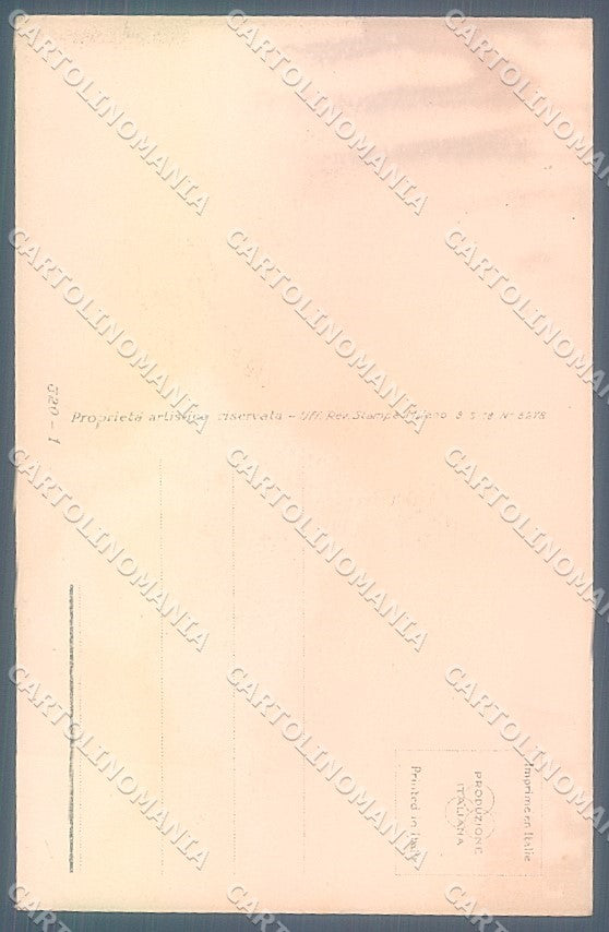 Artist Signed Terzi Lady Horse TRACES OF DAMP serie 320-1 postcard HR4077 – retro